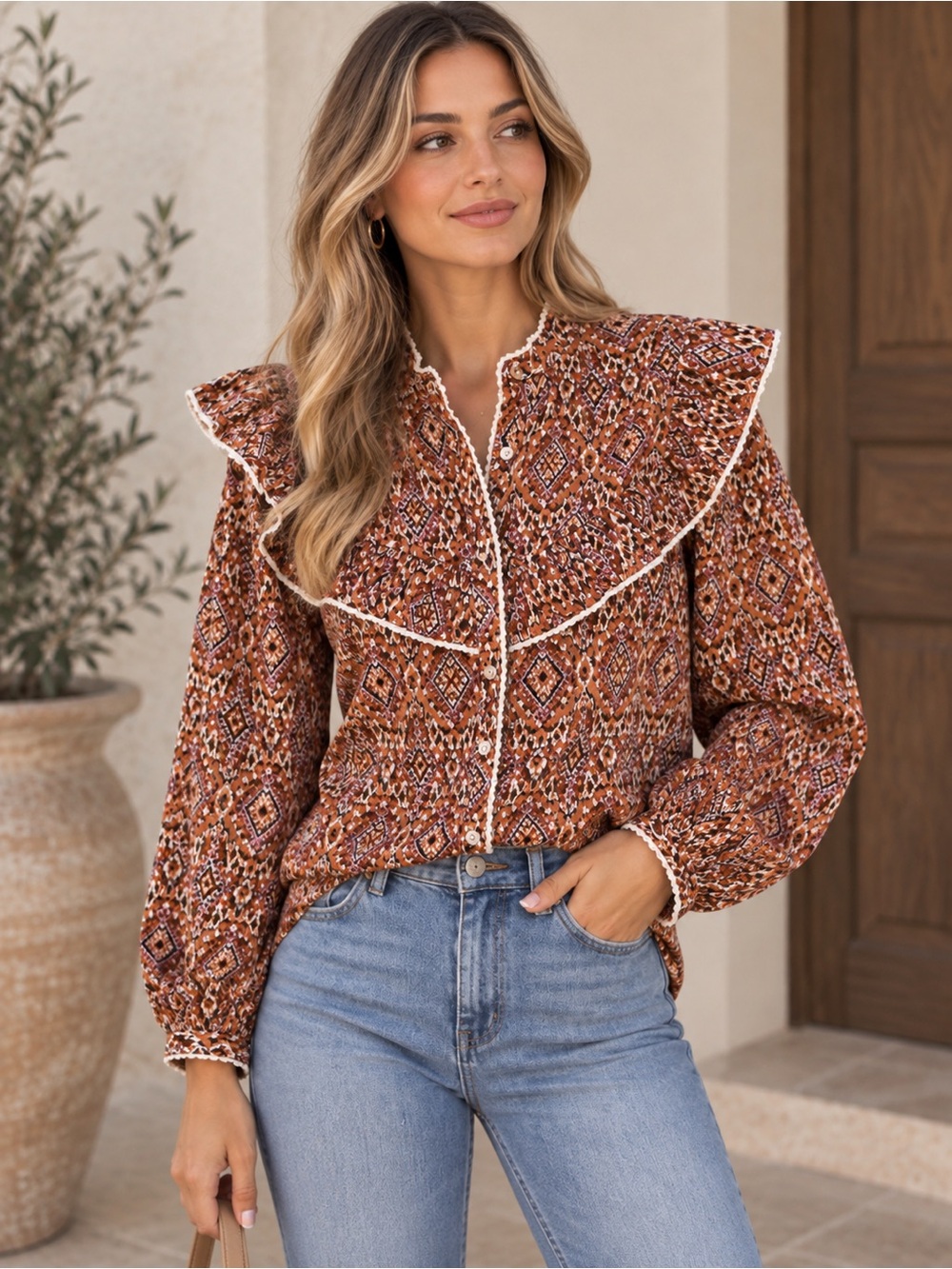 SONMER $160 Dorothy Blouse